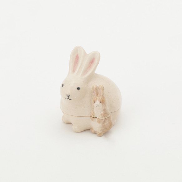 茶道具　うさぎ　香合 茶器/茶道具 香合 お月見】 うさぎ 加藤利昇窯 – 今屋静香園