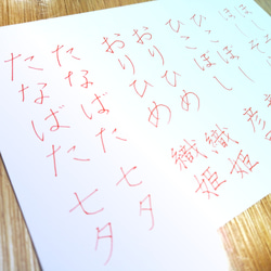 小学2年生以上【1冊60ページ】オーダー硬筆練習帳／ひらがな／漢字／名前／住所 4枚目の画像