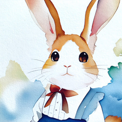 愛麗絲兔之國明信片 2 張 [新年賀卡用] 第2張的照片