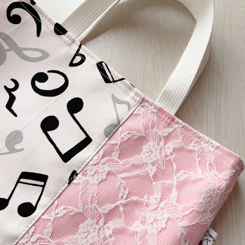 レッスンバッグ familiar MUSIC♪※お取り寄せ商品 【音楽雑貨