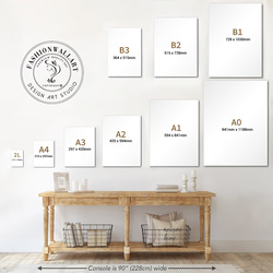 アートポスター クリスマス ツリー レトロ 赤 グリーン ゴールド 北欧風 ヴィンテージ シンプルモダン おしゃれ 10枚目の画像