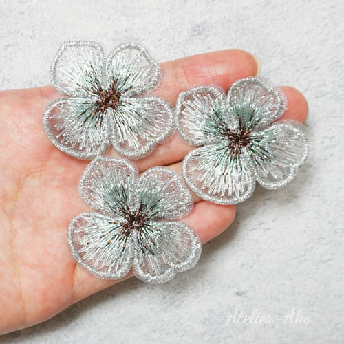 AR23837＊フラワー刺繍モチーフオフショルダーlongdress＊nvS  