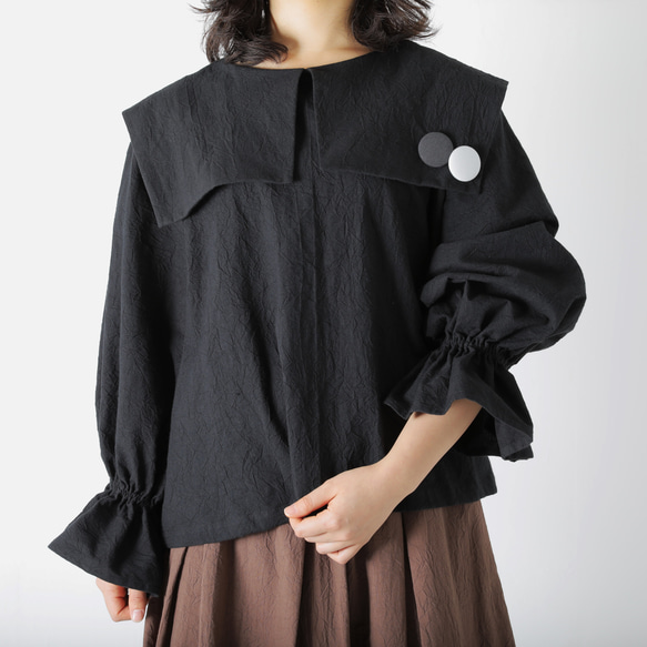 fig London ドロシーセーラーブラウス Fig London セーラーブラウス