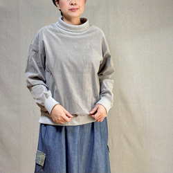 MEDE19F 〈MORRIS Gallery〉プリントロングワンピース〈MALLOW柄