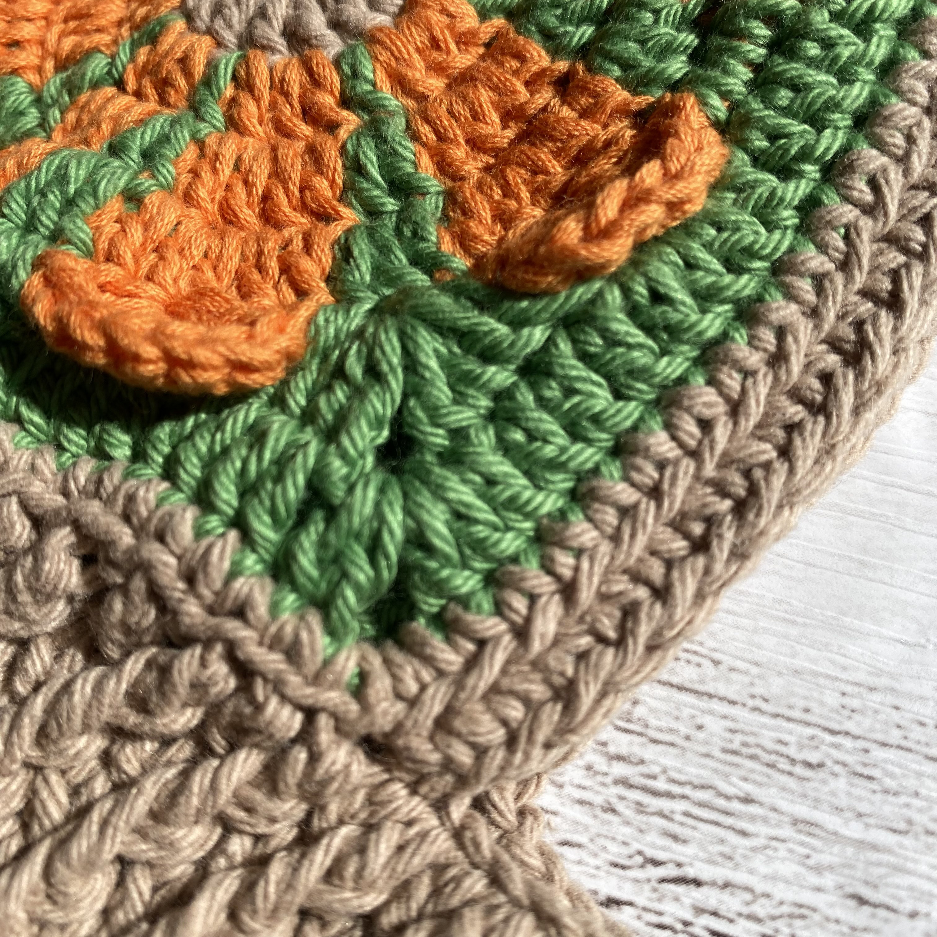 【NO.3122047】クロシェ編みバラクラバ 優しい色合いのカラー