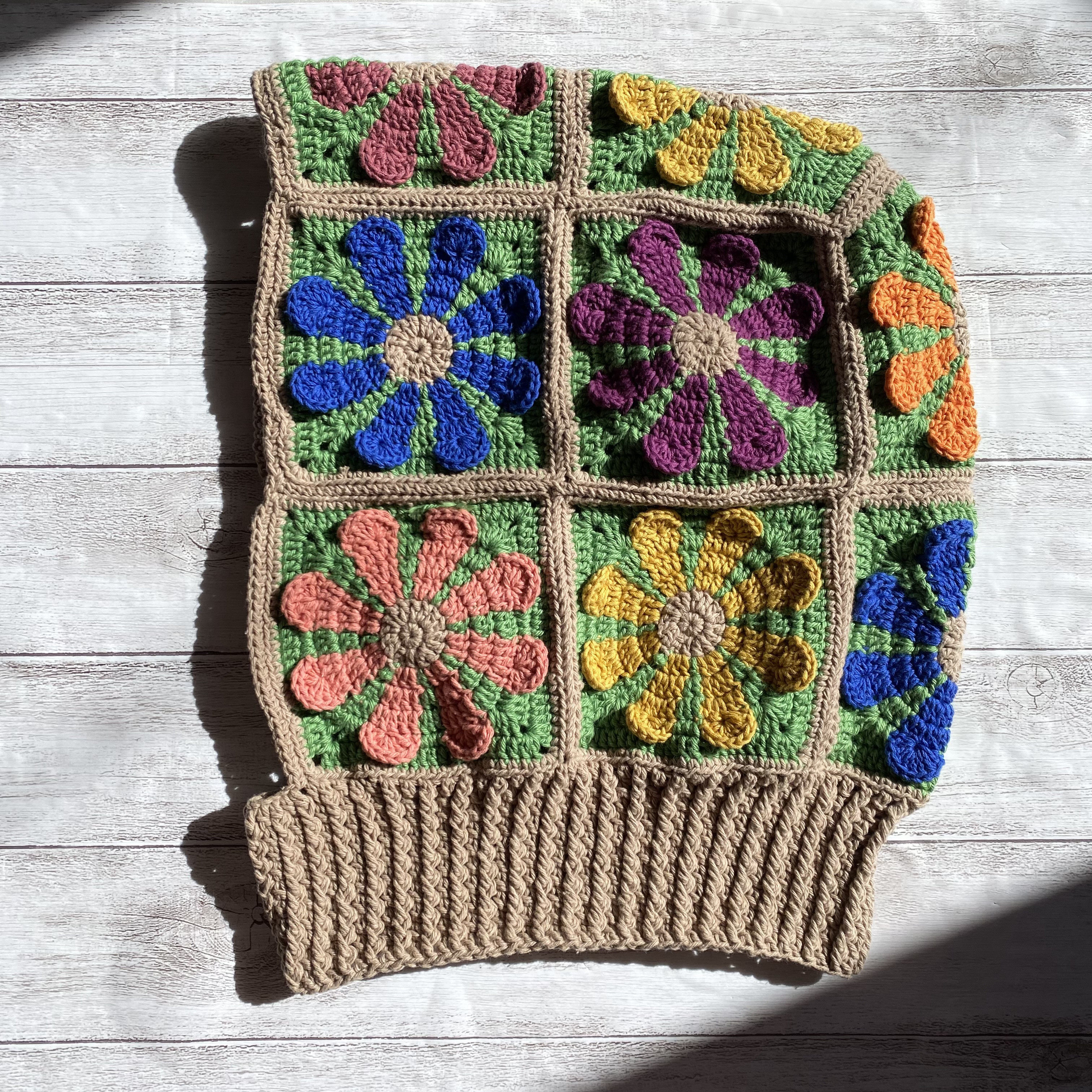 【NO.3122047】クロシェ編みバラクラバ 優しい色合いのカラー