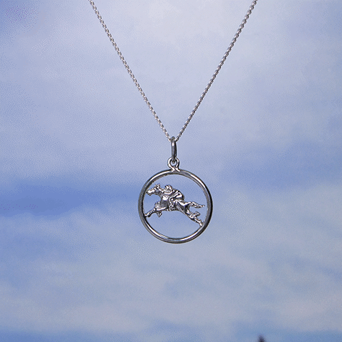 疾走ライトペンダント（300PNSR45 950シルバー CHsk25） A91