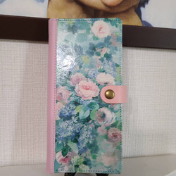 【1枚掲載中】※掲載生地でも作製可能です。 リバティ LIBERTY ドリー スマホケース 7枚目の画像