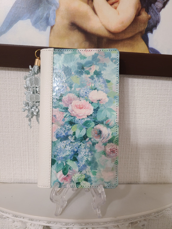 【1枚掲載中】※掲載生地でも作製可能です。 リバティ LIBERTY ドリー スマホケース 8枚目の画像