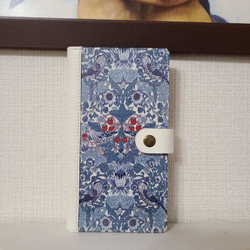 【1枚掲載中】※掲載生地でも作製可能です。 リバティ LIBERTY ドリー スマホケース 12枚目の画像