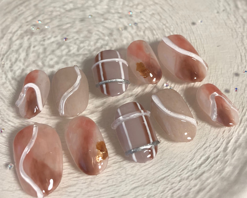にょ ネイルチップ ネイルチップ【No.7】 | Ongene【ネイルチップ専門店】