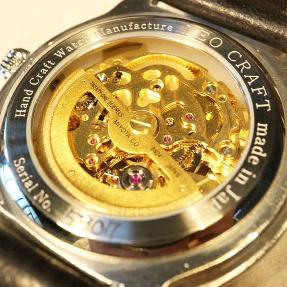 Hand Made Watch - Automatic -　ATG-WR181 5枚目の画像