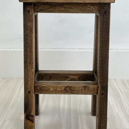 スリムスツール (22013) ：素朴でシャビーな仕上がり・アンティーク風