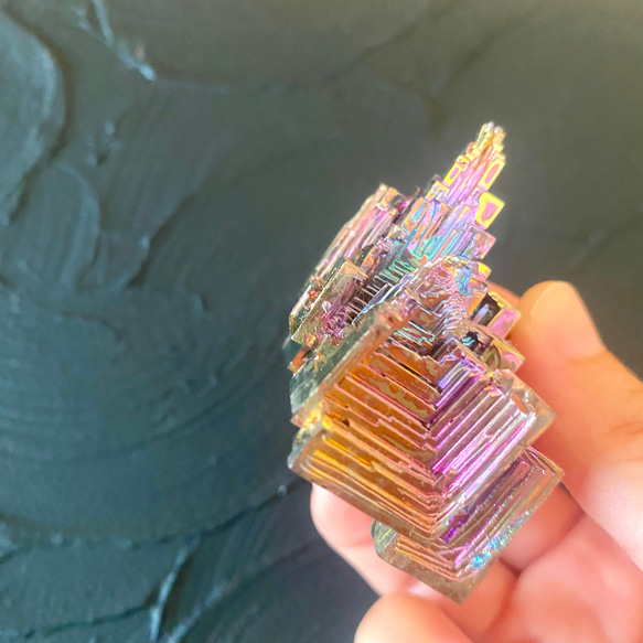 ビスマス結晶クラスター 〜Atlantis quartz〜 5枚目の画像