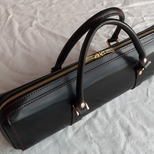 Ch様ご注文のフルートケースカバー（黒色） その他バッグ isohiyo 通販