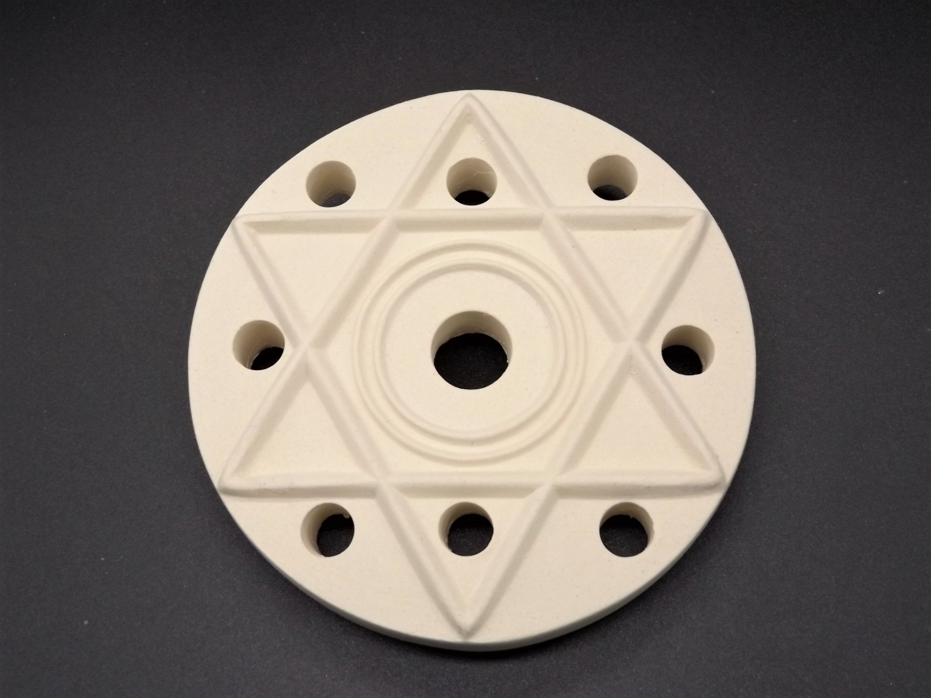 機能性セラミック奇瑞セット（大）地場調整・波動調整装置 六芒星 結界 機能性セラミック奇瑞（大）地場調整・波動調整装置 六芒星 結界