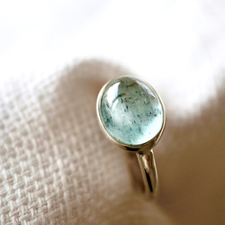 [人魚のmoss aquamarine]ring 5枚目の画像