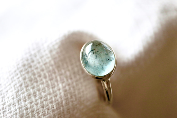 [人魚のmoss aquamarine]ring 5枚目の画像