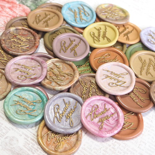 シーリングスタンプ thank you はんこ・スタンプ yoon 通販 14996418