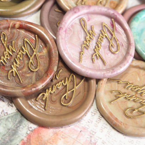 シーリングスタンプ thank you はんこ・スタンプ yoon 通販 14996418