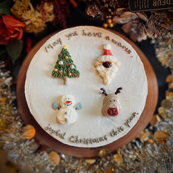 Christmas Cake / クリスマスホールケーキ /クリスマス 1枚目の画像