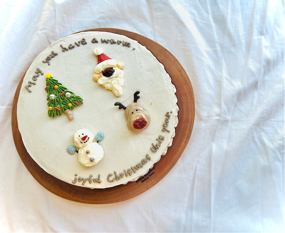 Christmas Cake / クリスマスホールケーキ /クリスマス 2枚目の画像