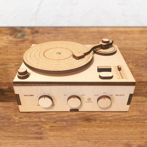 ミニペット ミニレコードプレーヤー レコードプレーヤー型ボックス その他置物 laser pick 通販