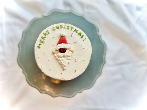 Santa Claus Cake / クリスマスホールケーキ /クリスマス 2枚目の画像