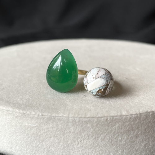 大理石　オニキス　グリーン　ジュエリーボックス　小物入れ　ハンドメイド 大理石 オニキス グリーン ジュエリーボックス 小物入れ ハンドメイド