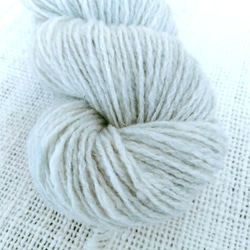 Woolly★手紡ぎ糸セット (草木染め＆藍染め）計105g 5枚目の画像