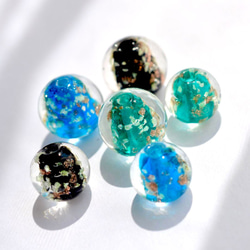 青（ブルー） とんぼ玉 のおすすめ人気通販｜Creema(クリーマ