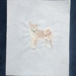 柴犬の刺繍　犬　リアル　フレーム 14枚目の画像