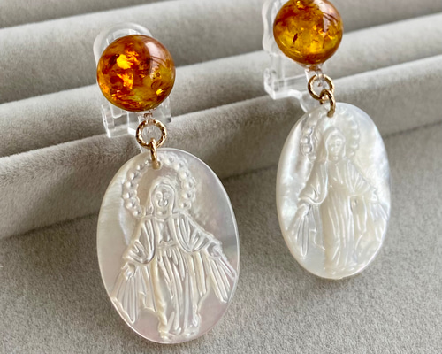 蝶の耳飾り タミラスムラサキシジミ 蝶の翅 両吊り シルバー925 ペンダント