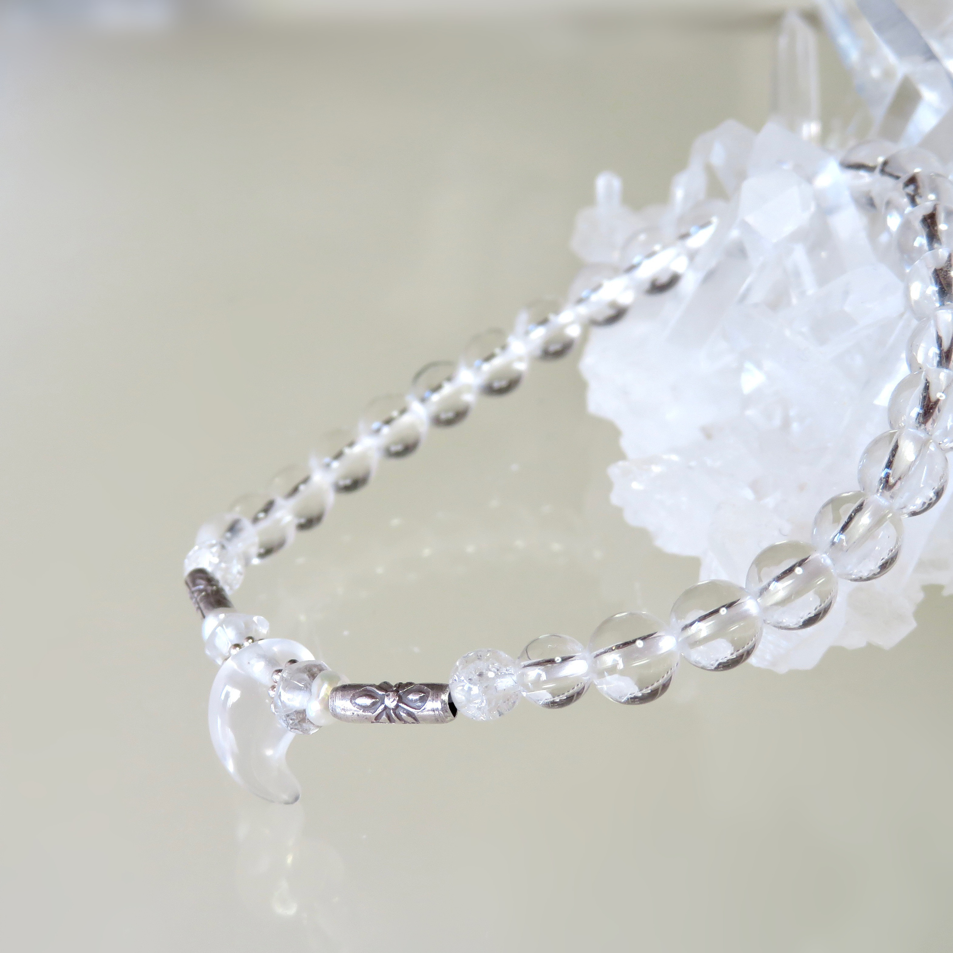 shamanic-シャーマニック-◇水晶の勾玉ブレスレット