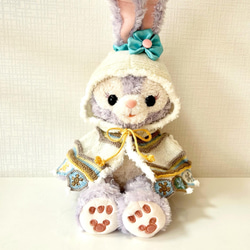 ステラルー コスチューム モチーフポンチョ（水色） ぬいぐるみ