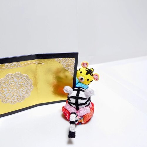 お正月飾り】≪2022年とら年バージョン≫可愛いトラと門松、屏風