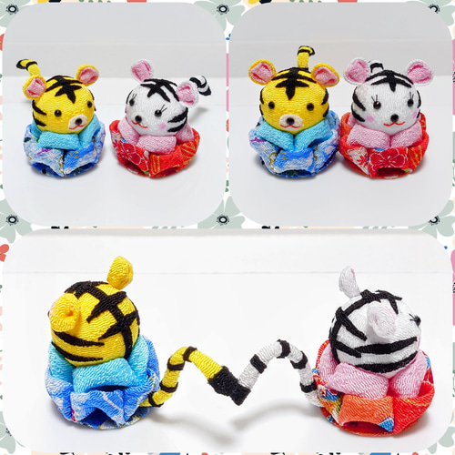 お正月飾り】≪2022年とら年バージョン≫可愛いトラと門松、屏風