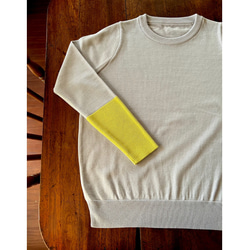 RATA❤️3色可選❤️M&amp;L可選❤️修身針織❤️原創國產套頭衫❤️顏色可選❤️彩色針織 第10張的照片