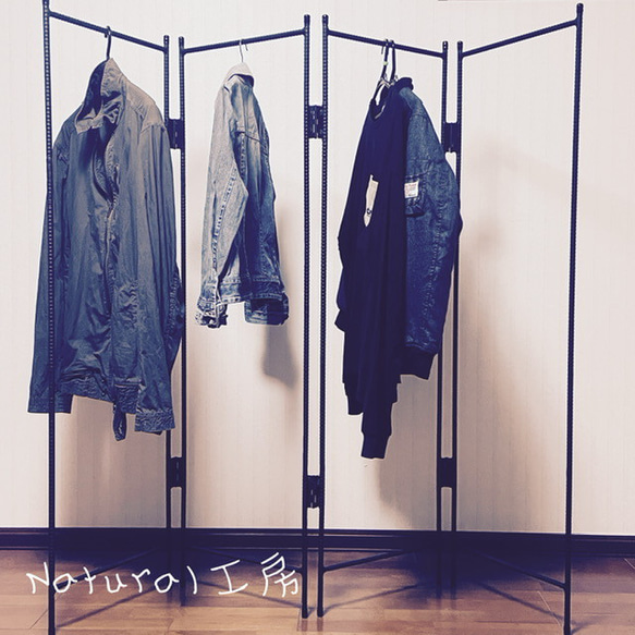 ハンガーラック アイアンハンガーラック インテリア ハンドメイド