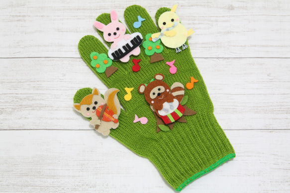 手袋シアター 「山の音楽家」 雑貨・その他 chay839 通販 15000161