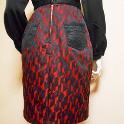 道行コートのタイトスカート Kimono Skirt WS-016/S 12枚目の画像