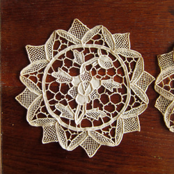 フランスアンティーク/フィレレース図案集le filet ancienV天使