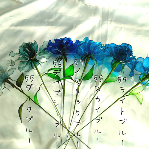 ポインセチア4本 アメリカンフラワー クリスマス雑貨 アートフラワー