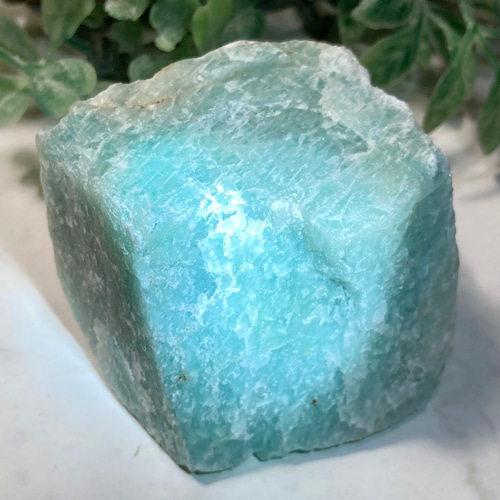 希望の石】アマゾナイト 原石 ラフストーン 大 天然石 東洋占星術師の