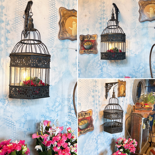 アンティークな部屋/ ガーデンオーナメント/ バードケージ
