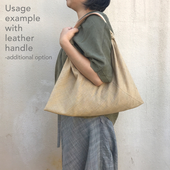 Unique | Reversible AZUMA bag, Wool & Silk AZ208 第8張的照片