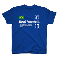 胸番号を選べる ブラジル サッカー Tシャツ Football BRASIL BRAZIL Tshirt 3枚目の画像