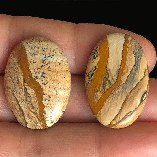 ⬛︎【1点もの】ピクチャージャスパー 天然石 ブックスタイル 自然