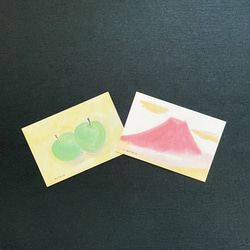 ポストカード＊青りんご（５枚セット） 9枚目の画像