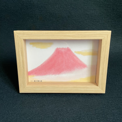 ポストカード＊赤富士（５枚セット） 6枚目の画像